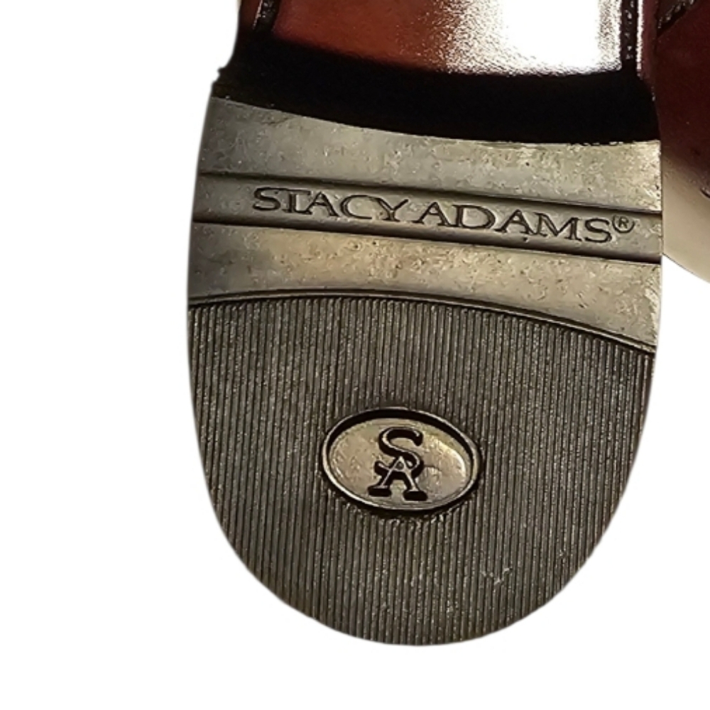 Stacy Adams Madison Spectator Spat Cap Toe Size 10.5 - Picture 6 of 11